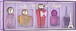 Charrier Parfums - Parfums De France Set (edp/5.2ml + edp/5.2ml + edp/5.2ml + edp/8ml + edp/4.9ml — photo N1