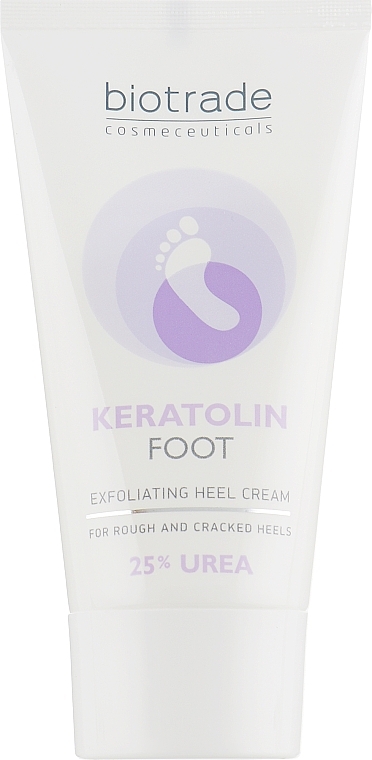 Exfoliating & Softening Foot Cream with 25% Urea - Biotrade Keratolin Foot Exfoliating Heel Cream — photo N3