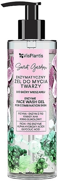 Enzyme Cleansing Gel for Combination Skin - Vis Plantis Secret Garden Enzyme Face Wash Gel — photo N1