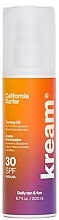 Fragrances, Perfumes, Cosmetics Tanning oil - Kream California Surfer Tanning Oil SPF30 