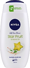 Fragrances, Perfumes, Cosmetics Care Shower Gel "Star Fruit" - NIVEA Free Time Shower Gel