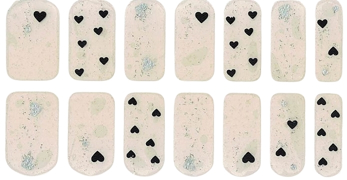 Self-Adhesive Gel Nail Stickers, PD-126 - Deni Carte — photo N1