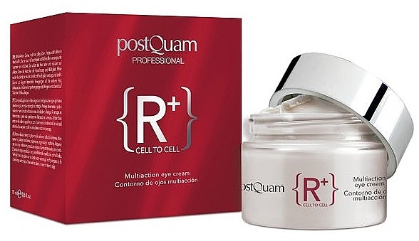 Anti-Puffiness Eye Contour Gel - PostQuam R+ Cell To Cell Eyes Contour — photo N1