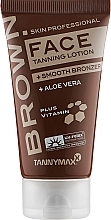 Fragrances, Perfumes, Cosmetics Face Tan Lotion with Light Bronzers - Tannymaxx Brown Skin Professional Face Tanning Lotion
