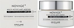 Rich Multi-Active Day Face Cream SPF30 - Oriflame Novage+ Multi-Active Anti-Ageing Day Cream Rich — photo N3