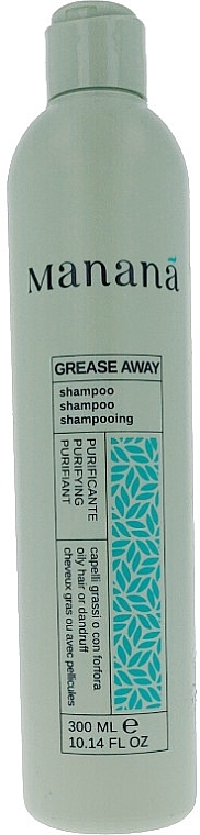 Shampoo for Oily Hair - Manana Grease Away Shampoo — photo N1