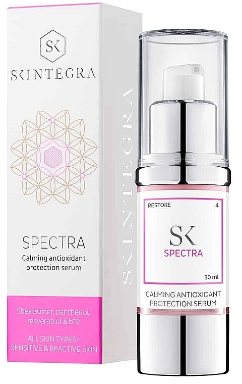 Soothing Face Serum - Skintegra Spectra Calming Antioxidant Protection Serum — photo N1
