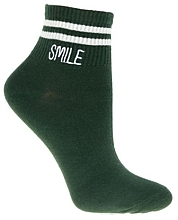 Fragrances, Perfumes, Cosmetics Women Socks, embroidered, green - Moray Smile