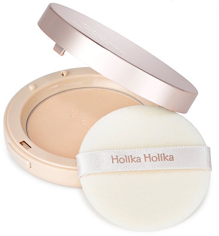 Compact Powder - Holika Holika Naked Face Fixing Pact — photo N1