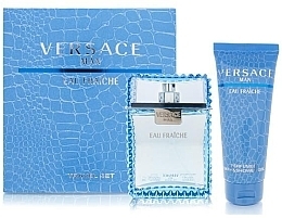 Fragrances, Perfumes, Cosmetics Versace Man - Set (edt 100 + sh/g 100)