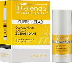 Nourishing Eye Cream with Ceramides - Bielenda Professional SupremeLab Barrier Renew Nourishing Eye Cream With Ceramides — photo N2