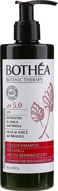 Very Damaged Hair Shampoo - Bothea Botanic Therapy For Very Damaged Hair Shampoo pH 5.0 — photo N1