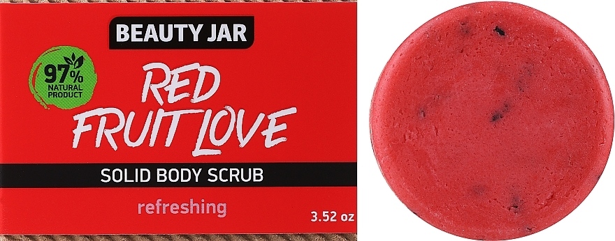 Body Scrub - Beauty Jar Red Fruit Love — photo N1