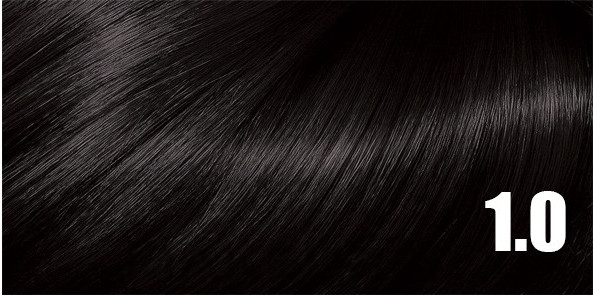 Permanent Hair Color - Loncolor Natura — photo 1.0 - Intense Black