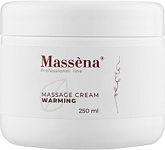 Fragrances, Perfumes, Cosmetics Warming Body Cream - Massena Warming Massage Cream