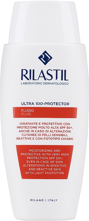 Face & Body Sun Fluid - Rilastil Sun System Rilastil Ultra Protector 100+ SPF50+ — photo N1