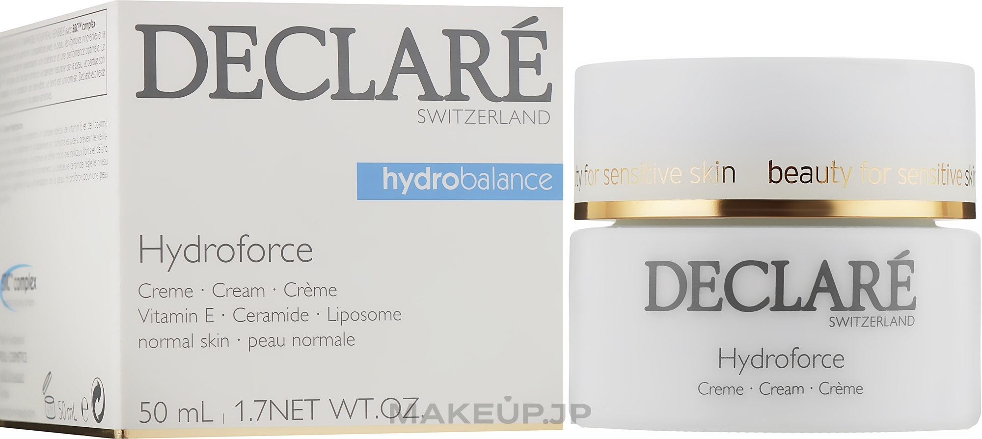 Moisturizing Vitamin E Cream - Declare Hydroforce Cream — photo 50 ml