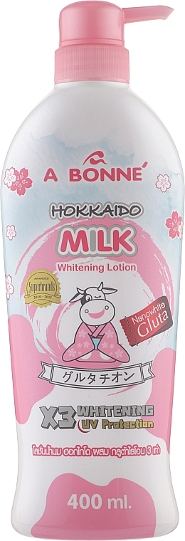 Milk Protein Body Lotion - A Bonne Hokkaido Milk Whitening Lotion — photo N1