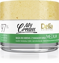 Fragrances, Perfumes, Cosmetics Face Cream Base - Normal & Combination Skin - Delia Cosmetics My Cream Medium