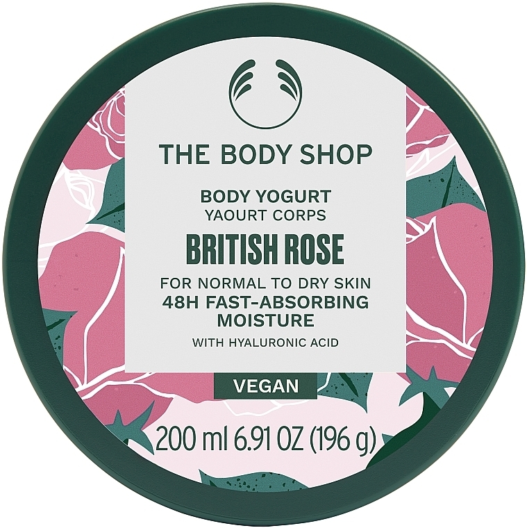 British Rose Body Yogurt - The Body Shop British Rose Body Yogurt — photo N1