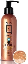 Fragrances, Perfumes, Cosmetics Natural Tan Balm Fluid - Silcare Quin Fluid BB 1 Body Shine Light