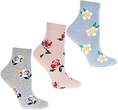 GIFT! Socks, 1 pair, mix of colors, size 35-38 - Moraj — photo N1