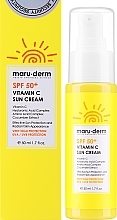 Vitamin C Sunscreen - Maruderm Cosmetics Vitamin C Sun Cream SPF 50 — photo N2