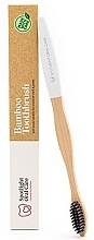 Bamboo Toothbrush, white - Spotlight Oral Care White Bamboo Toothbrush — photo N2