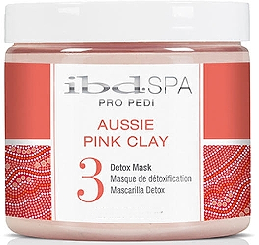 Pink Clay Hand & Foot Mask - IBD Aussie Pink Clay Detox Mask — photo N1