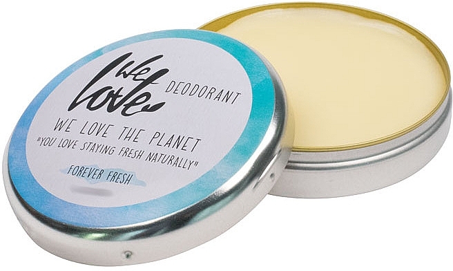Natural Creamy Deodorant - We Love The Planet Deodorant Forever Fresh — photo N1