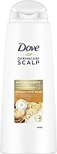 Fragrances, Perfumes, Cosmetics Anti-Dandruff, Dryness & Itching Shampoo - Dove Dermacare Scalp Dryness & Itch Relief Anti-Dandruff Shampoo