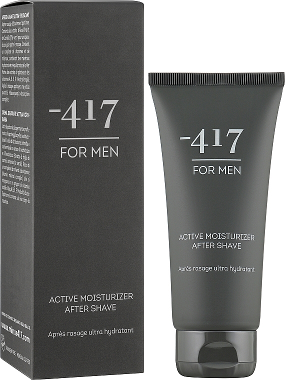 Men Refreshing Moisturizing After Shave Cream - -417 Men's Collection Active Moisturizer After Shave — photo N2