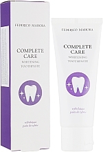 Fragrances, Perfumes, Cosmetics Whitening Toothpaste - Federico Mahora Complete Care