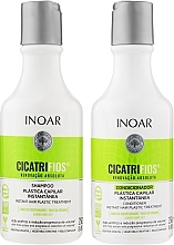 Post Keratin & Botox Treatment Set for Colored Hair "Perfect Color" - Inoar Cicatrifios (cond/250ml + shmp/250ml) — photo N2