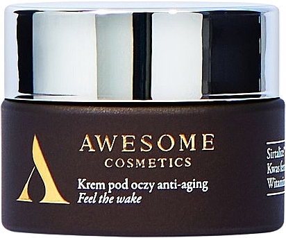 Anti-Aging Eye Cream - Awesome Cosmetics Anti-Aging Feel The Wake — photo N1