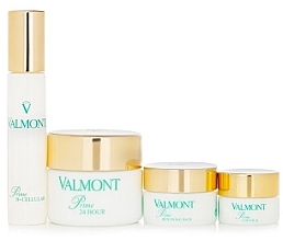 Set - Valmont Energy Prime 24 Hour Gold Retail Set (cr/50ml + mask/15ml + ser/15ml + eye/cr/5ml+ bag) — photo N1