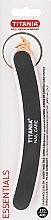 Fragrances, Perfumes, Cosmetics Curved Nail File, black-pink - Titania Nail File