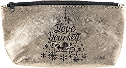 Fragrances, Perfumes, Cosmetics Cosmetic Bag «Love Yourself» - Farmasi Cosmetic Bag