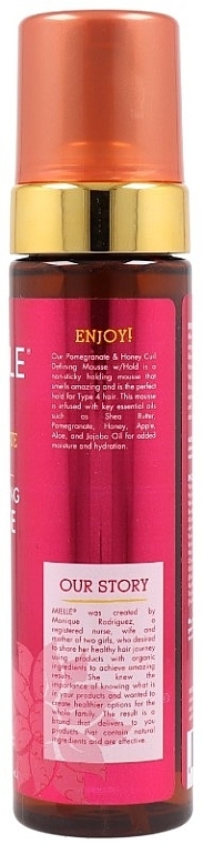 カーリー ヘア用 ムース - Mielle Organics Pomegranate & Honey Curl Defining Mousse — photo N3