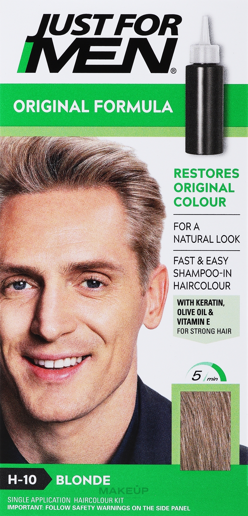 Hair Color - Just For Men Shampoo-in Color — photo H-10 - Blonde