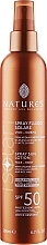 Face & Body Sunscreen Spray - Nature's I Solari Spray Sun Lotion Spf 50 — photo N1