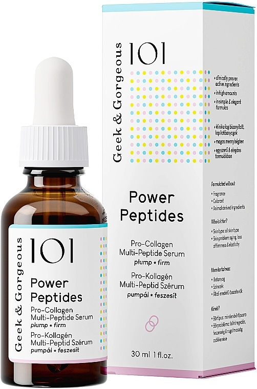 Face Serum - Geek & Gorgeous Power Peptide — photo N1