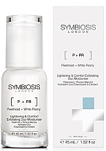 Fragrances, Perfumes, Cosmetics Moisturizing & Exfoliating Face Cream - Symbiosis London Lightening & Comfort Exfoliating Duo Moisturiser