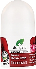 Fragrances, Perfumes, Cosmetics Deodorant "Rose Oil" - Dr. Organic Bioactive Skincare Rose Otto Deodorant 