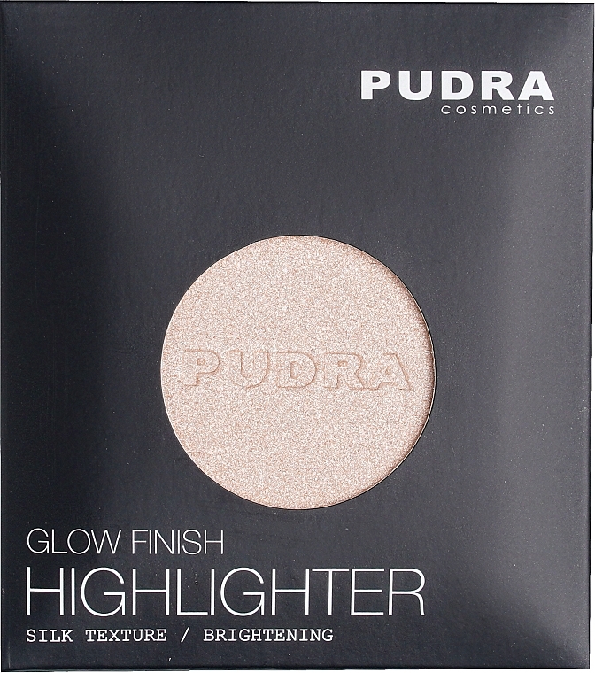 Highlighter - Pudra Cosmetics Glow Finish Higlighter (refill)  — photo N1