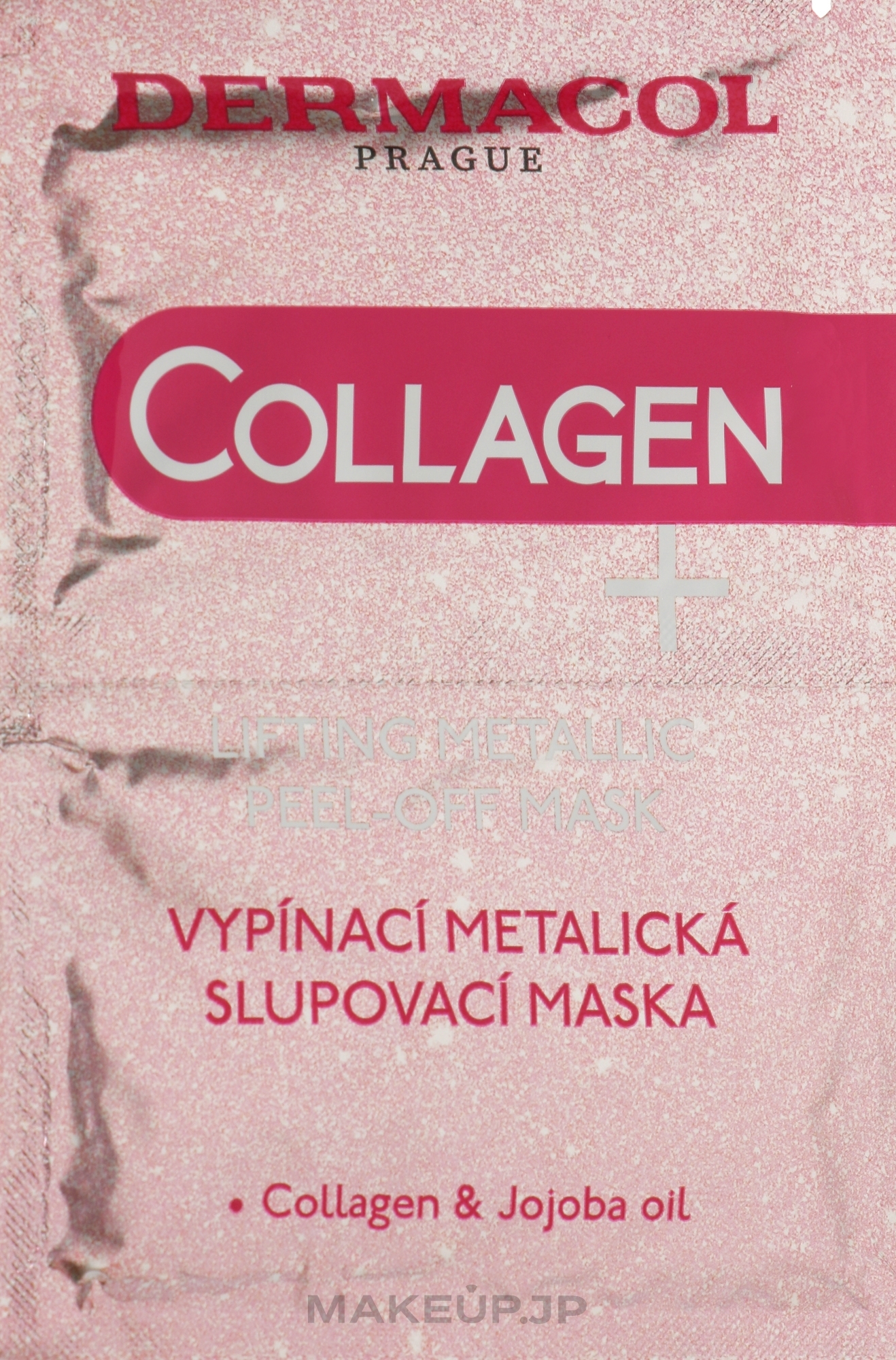 Face Mask - Dermacol Collagen+ Lifting Metallic Peel-Off Mask — photo 2 x 7.5 ml