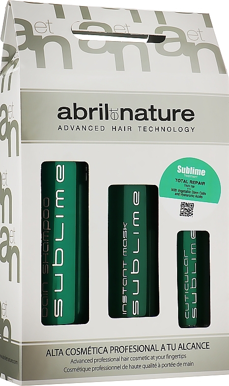 Set - Abril Et Nature Sublime Line (Shampoo/250ml + Mask/200ml + Serum/100ml) — photo N1