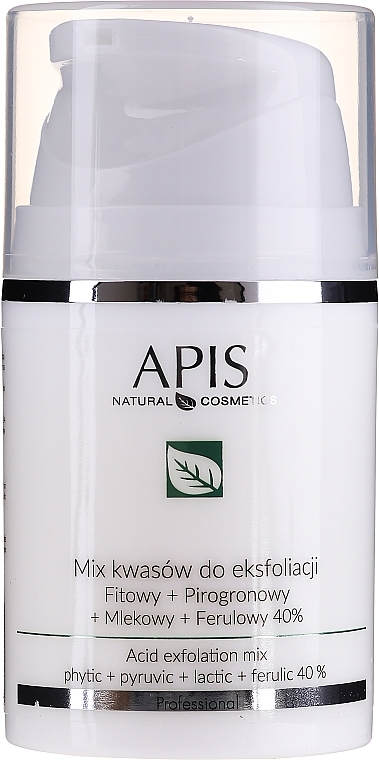 Acid Exfoliation Mix - APIS Professional Fit + Pirpgron + Milk + Ferulic 40% — photo N1