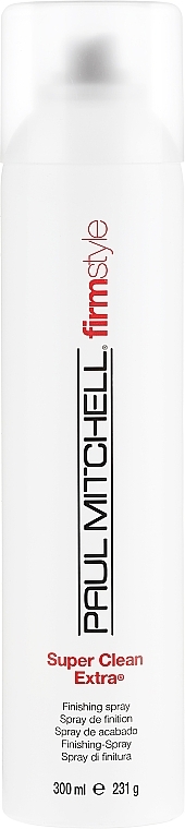 Strong Hold Hair Spray - Paul Mitchell Firm Style Super Clean Extra — photo N3