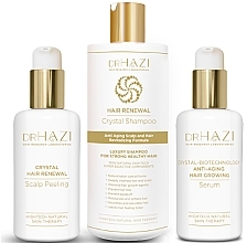Fragrances, Perfumes, Cosmetics Set - Dr.Hazi Renewal Hair (h/serum/100ml + sh/200ml + h/peel/100ml)